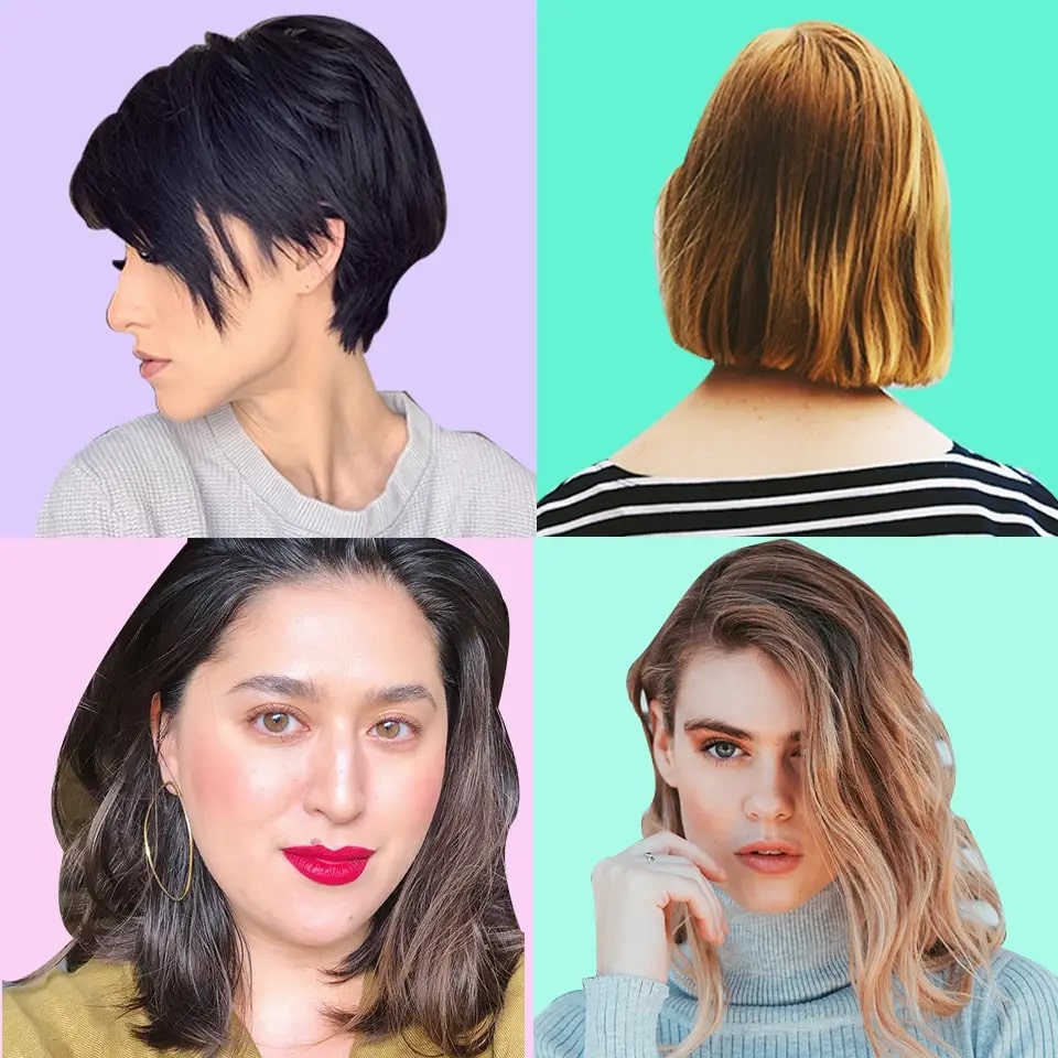 如何讓頭髮更濃密：4位不同髮型的女性